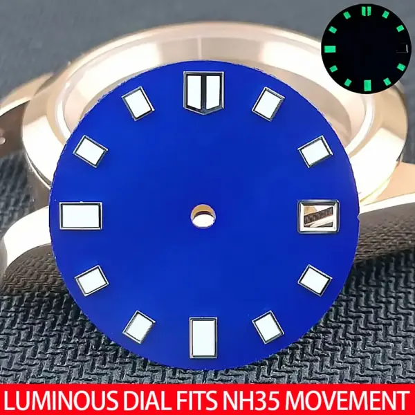 28.5mm Luminous Watch Dial for NH35 Movement - Image 6