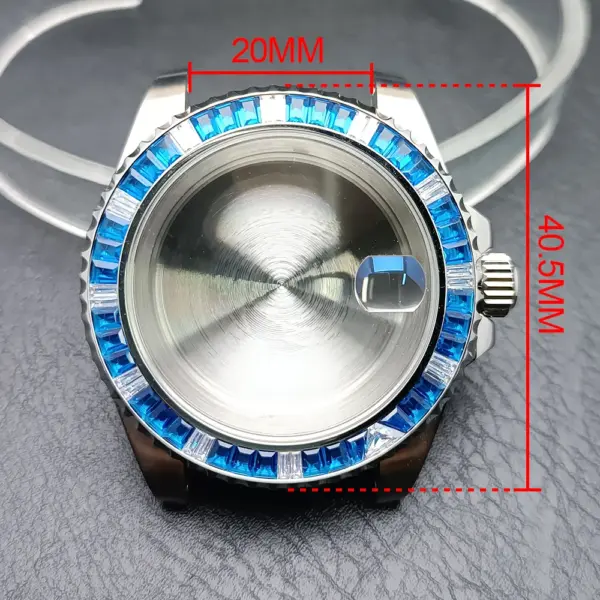 40.5mm Stainless Steel Watch Case for NH Movements - Image 6