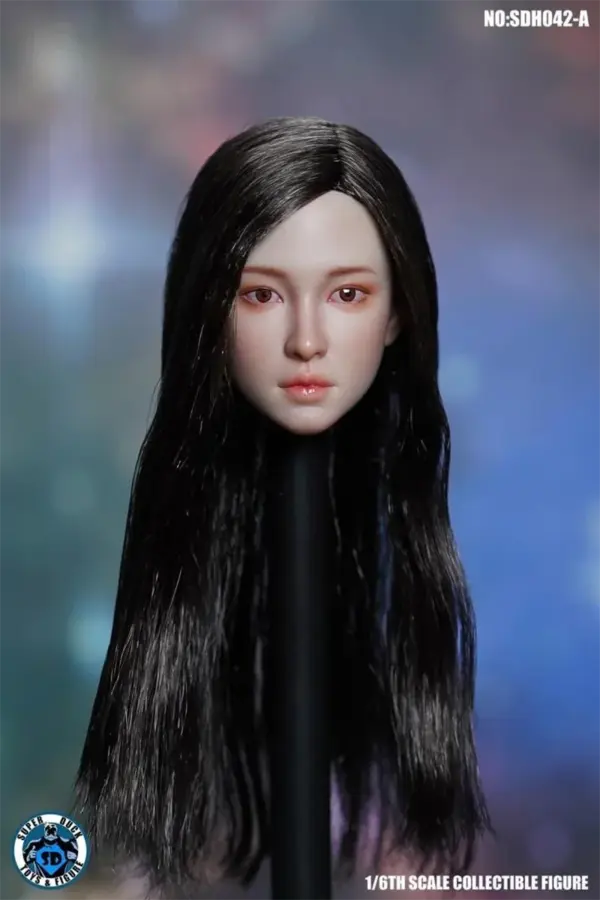 1/6 Scale Asian Beauty Head Sculpt Model - Image 8