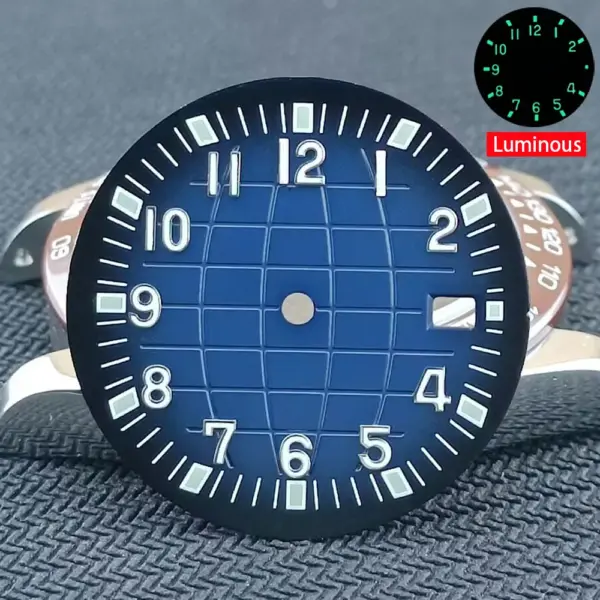 31.5MM Luminous Watch Dial for NH35 Movement - Image 7