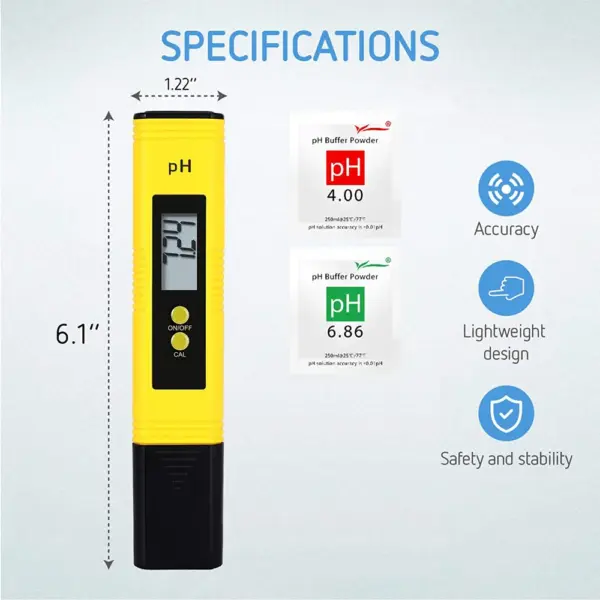 Digital pH Meter for Water Quality Testing - Image 2