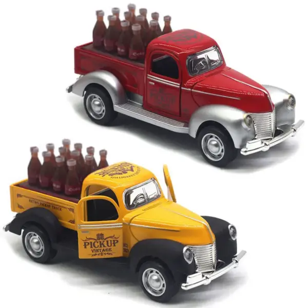 1:32 Scale Vintage Diecast Pickup Truck Model - Image 5