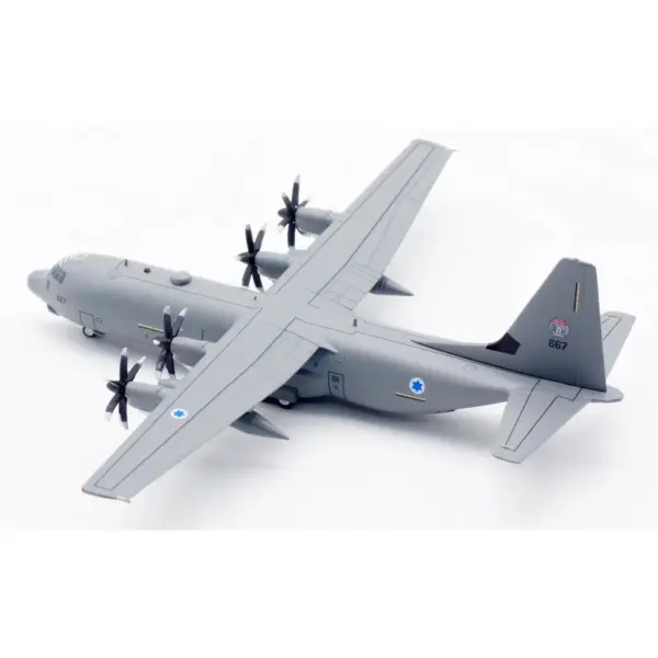 1:200 Diecast Metal Israeli C-130J Model - Image 5