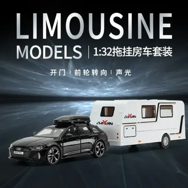 1:32 Audi RS6 Diecast Model Car Toy - Image 2