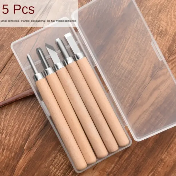 Wood Carving Chisel Knife Set 3-12pcs - Image 9
