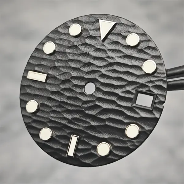 28.5mm Green Luminous Watch Dial for NH35/36 - Image 9