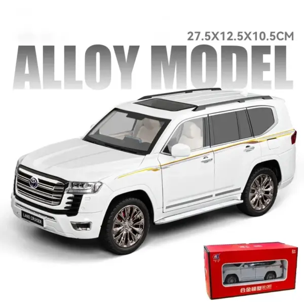 1:18 Toyota Land Cruiser Diecast Model Car - Image 10