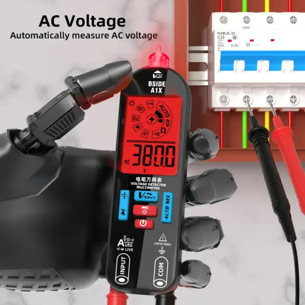 Smart Digital Multimeter A1X USB Rechargeable - Image 3