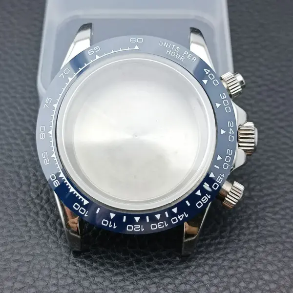 39.3mm Stainless Steel Watch Case for VK63 - Image 37