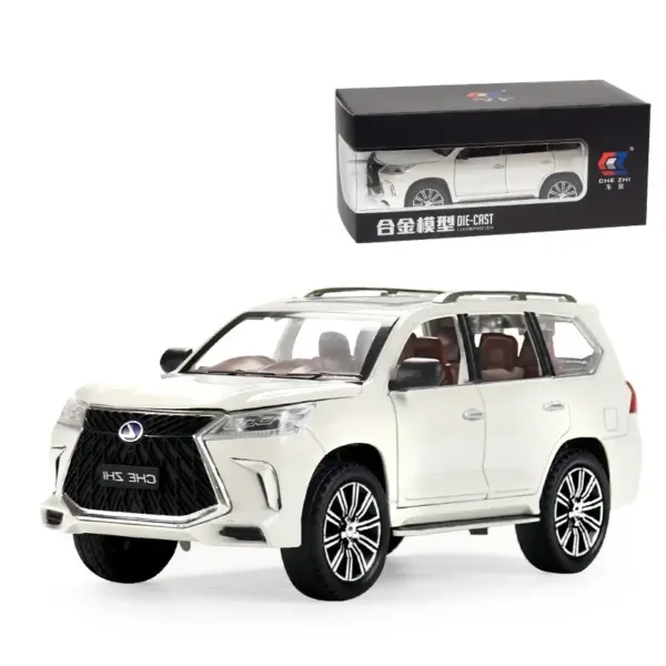 1:24 Lexus LX570 Alloy Diecast Model Car - Image 9