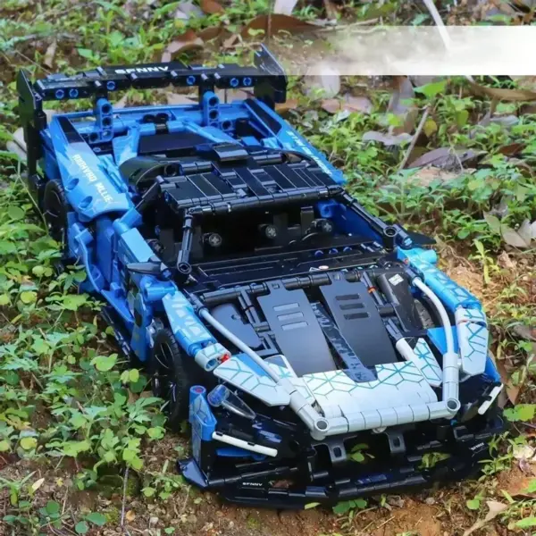 Racing Car Model Building Blocks 1404Pcs - Image 2