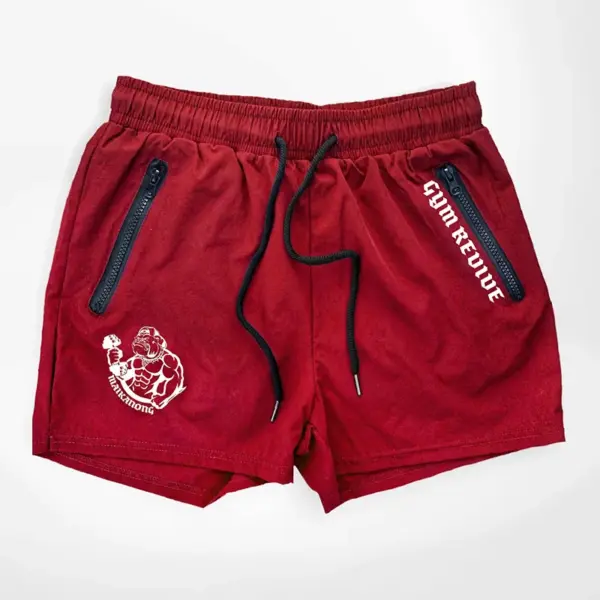 Men's Quick Dry Printed Running Shorts - Image 10