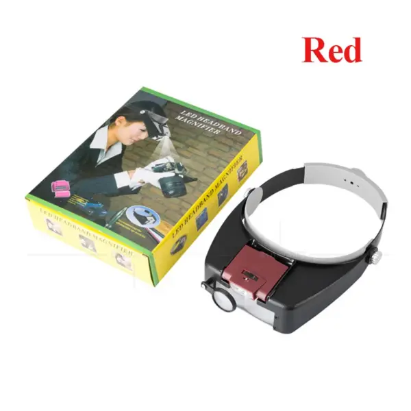 Head-Mounted LED Magnifier 1.5X to 10X - Image 8