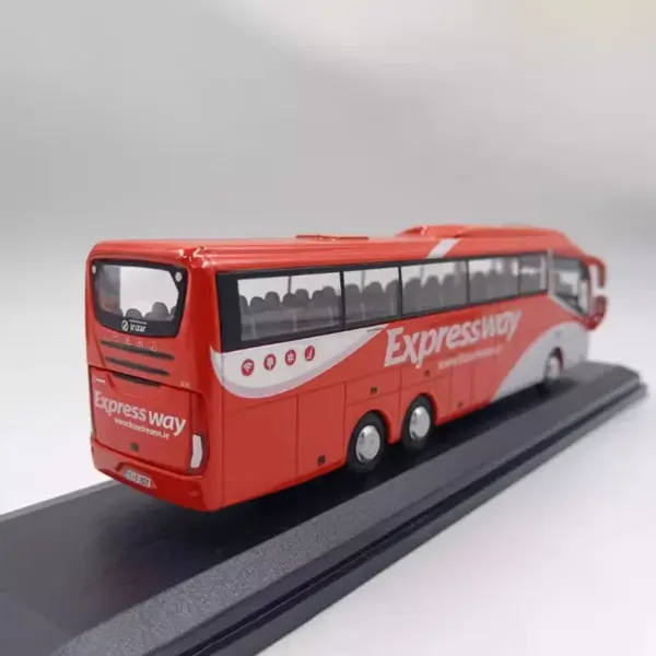 Diecast 1:76 Scale Alloy Bus Model - Image 4