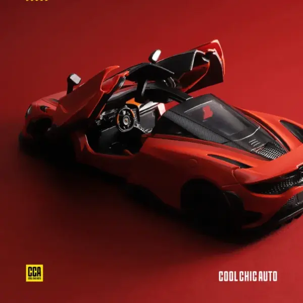 1:24 Scale McLaren 765LT Diecast Model Car - Image 4