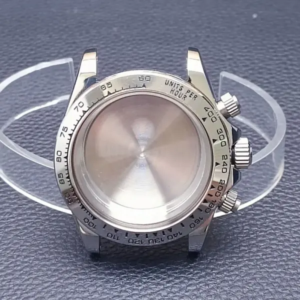 39.3mm Stainless Steel Watch Case for VK63 - Image 36