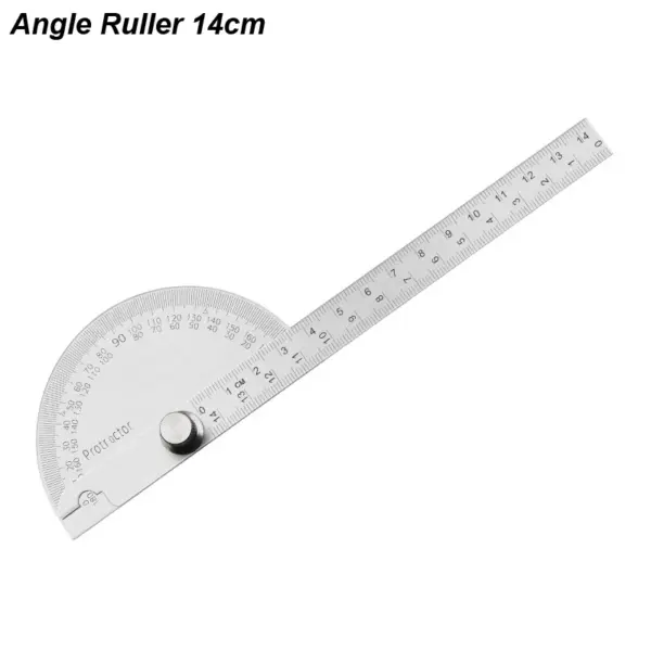 Stainless Steel Angle Meter Protractor Ruler - Image 8