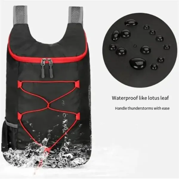 Lightweight 20L Waterproof Folding Backpack - Image 5