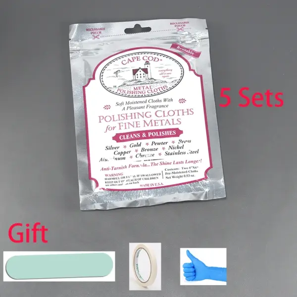 Cape Cod Metal Polishing Cloths Twin Pack - Image 7