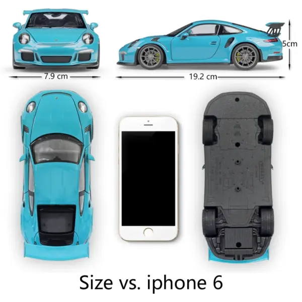 WELLY 1:24 Scale Porsche 911 GT3 RS Model - Image 2