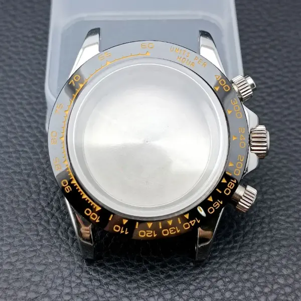 39.3mm Stainless Steel Watch Case for VK63 - Image 12