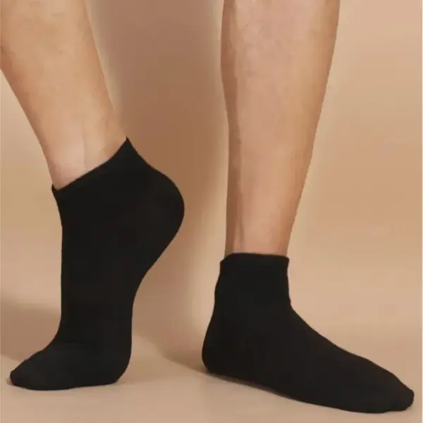 5 Pairs Low Cut Breathable Boat Socks - Image 5