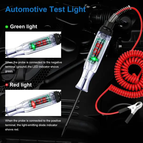 Digital LED Voltage Circuit Tester 6V-72V - Image 3
