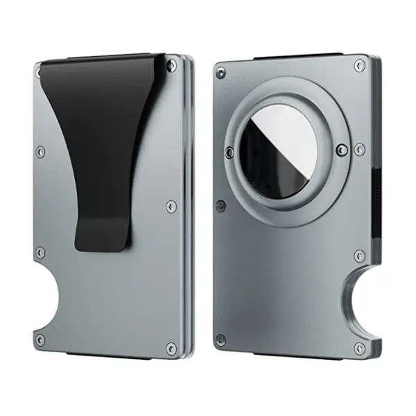Aluminum Airtag Card Holder Wallet for Men - Image 7