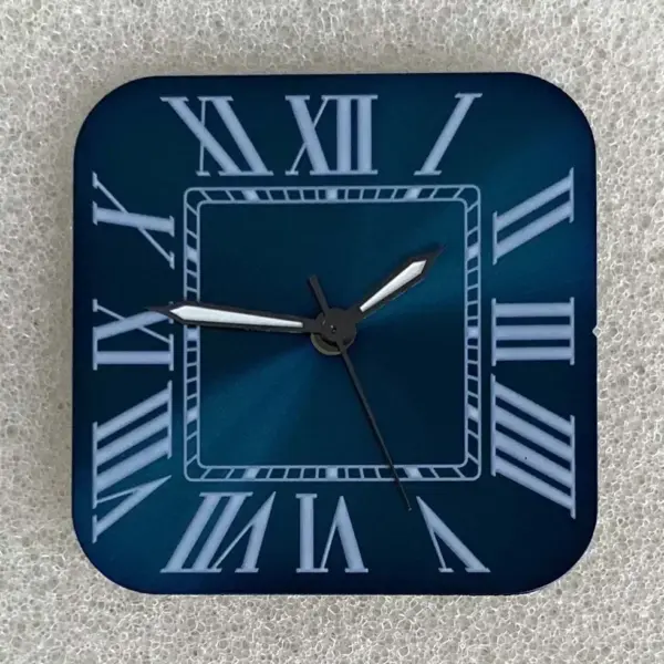 Square NH35 Watch Dial Set with Needle - Image 9