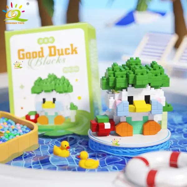 Cute Duck Micro Building Block Set - Image 7
