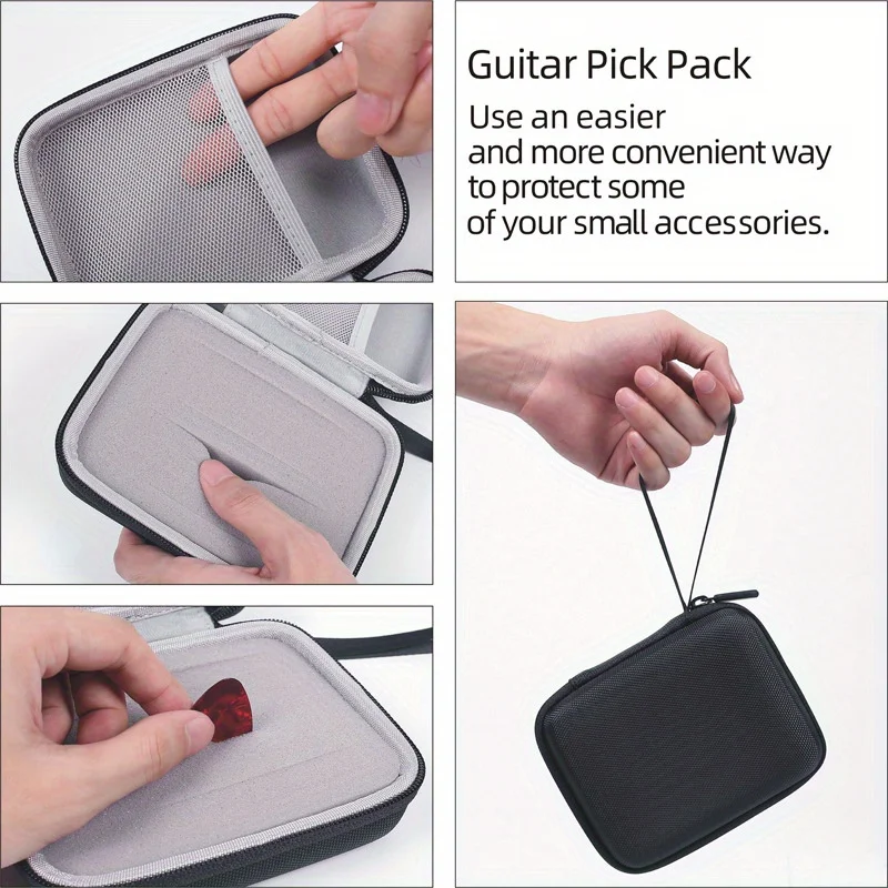 Guitar Pick Holder Case for 40+ Picks 5 Guitar Pick Holder Case for 40+ Picks - Image 5