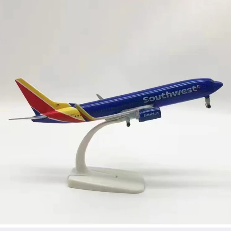20cm Southwest Airlines B737 Model Airplane 4 20cm Southwest Airlines B737 Model Airplane - Image 4