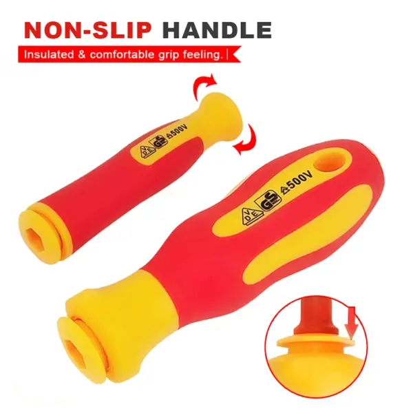 10-Piece Insulated Electrician Screwdriver Set - Image 4