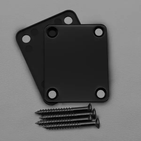 TL Style Guitar Neck Plate with Screws - Image 6