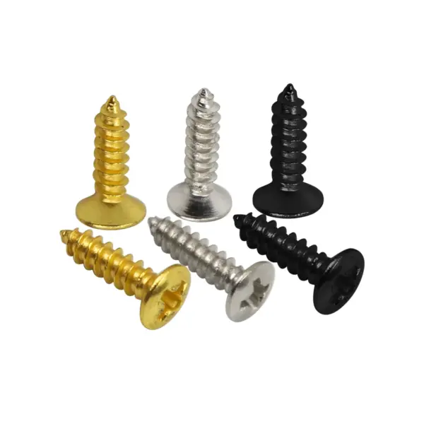 25pcs Guitar Pickguard Mounting Screws Set - Image 2