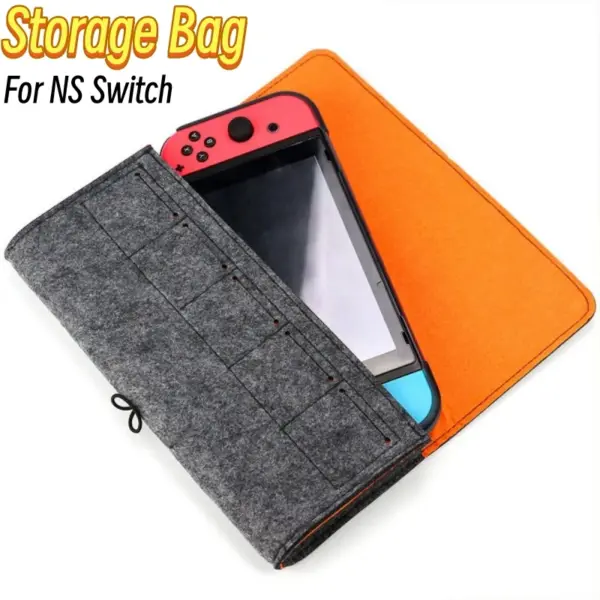 Dark Grey Storage Bag for Nintendo Switch