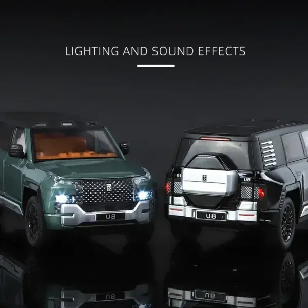 1:24 BYD U8 Diecast Car Model with Lights - Image 5