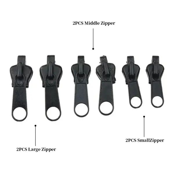 6pcs Universal Zipper Slider Repair Kit - Image 5