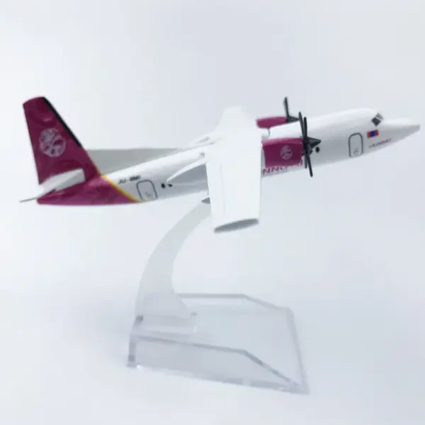 Diecast Hunnu Air FK50 Airplane Model 16cm - Image 2