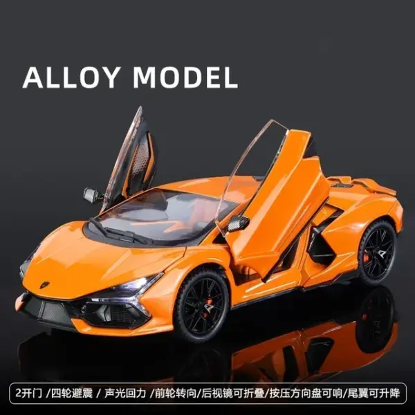 1:24 Lamborghini Revuelto Alloy Model Car - Image 10