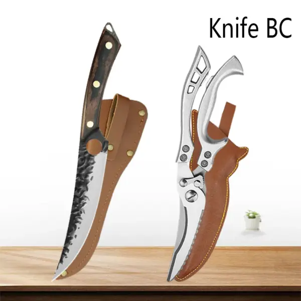 Professional Stainless Steel Chef Knife Set - Image 17