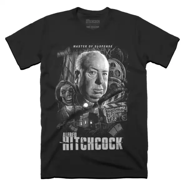 Alfred Hitchcock Suspense Graphic T-Shirt