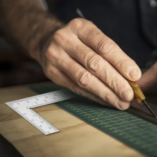 Stainless Steel L Square Ruler for Woodworking - Image 3