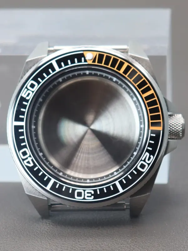 Modified Seiko Samurai Watch Case with Sapphire Glass - Image 9