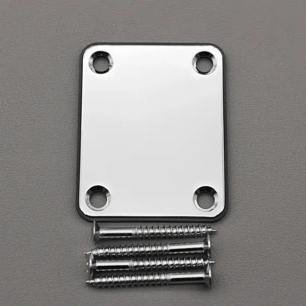 TL Style Guitar Neck Plate with Screws - Image 4