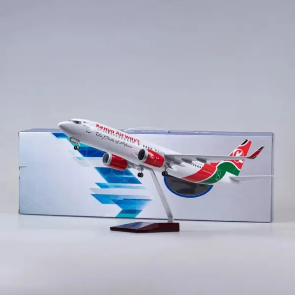 1/85 Scale B737 MAX Kenya Airways Model Plane - Image 7