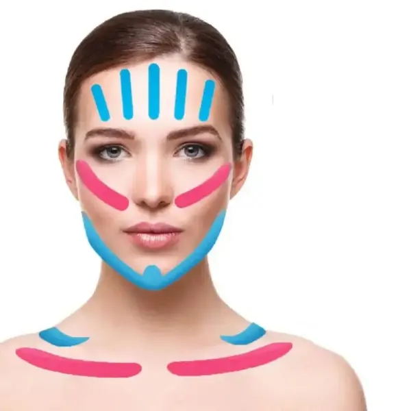 Kinesiology Tape for Facial Lift and Care - Image 2