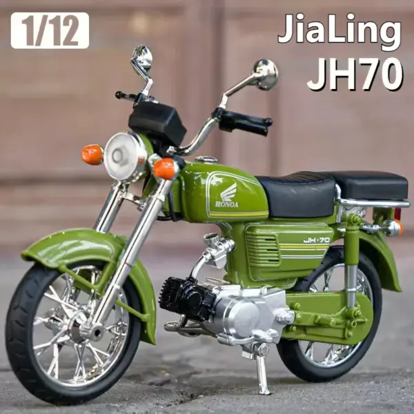 1:12 Honda JiaLing JH70 Diecast Motorcycle Model