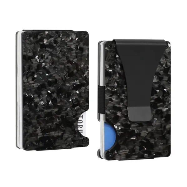 Forged Carbon Fiber RFID Card Holder Wallet - Image 16