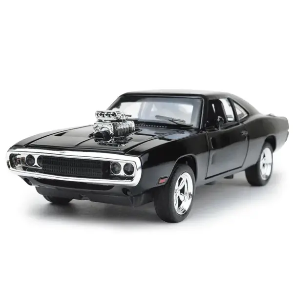 1:32 Diecast 1970 Dodge Charger Model Car - Image 4